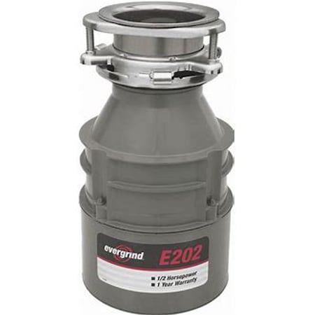 Evergrind Evergrind 1/2 HP Continuous Feed Garbage Disposal E202